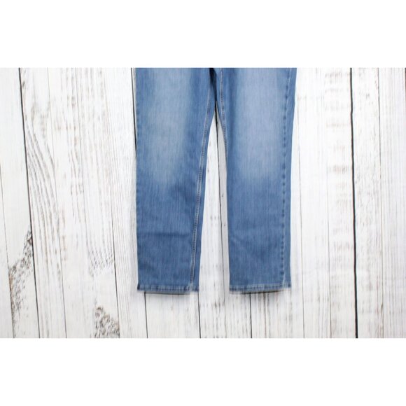 LL Bean BeanFlex Jeans Slim Fit Straight Leg Medium Wash Size 35x29 - Picture 3 of 12